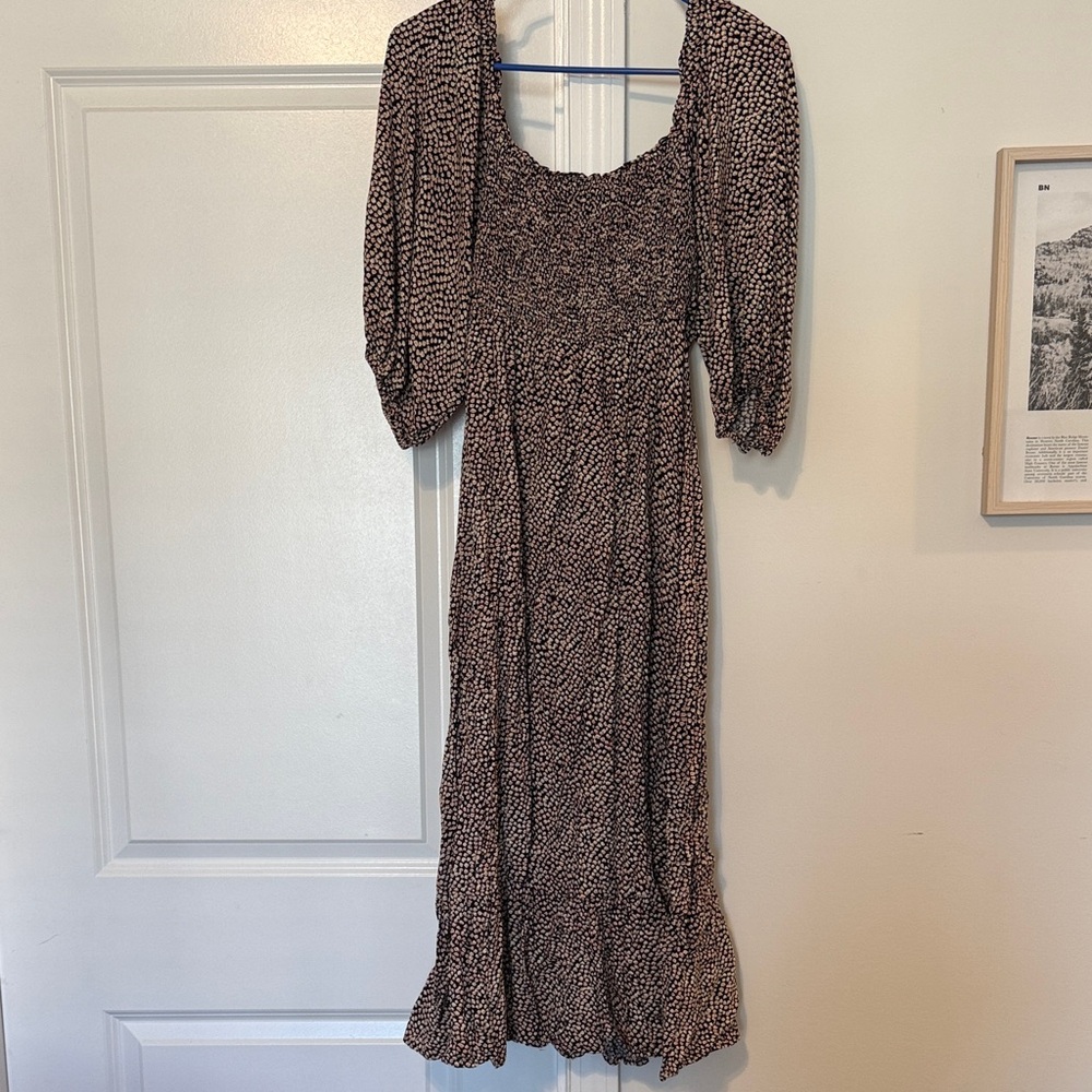 Midi maternity dress